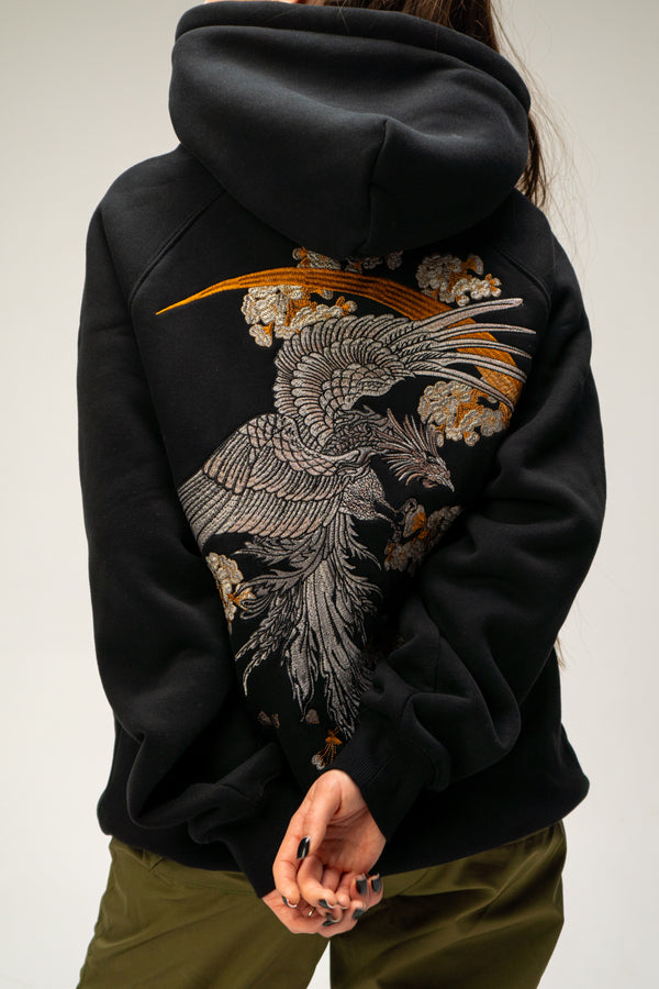 Hoodie phoenix black